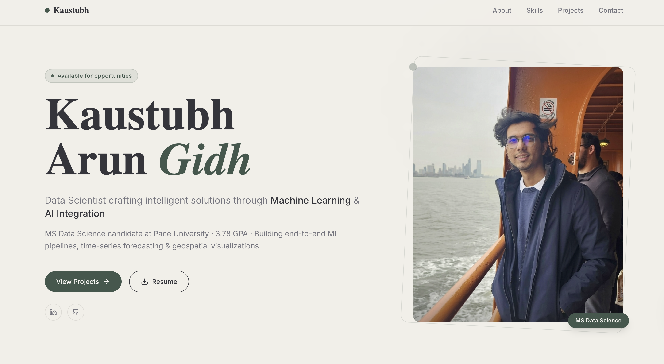 Kaustubh Gidh | Data Science Portfolio